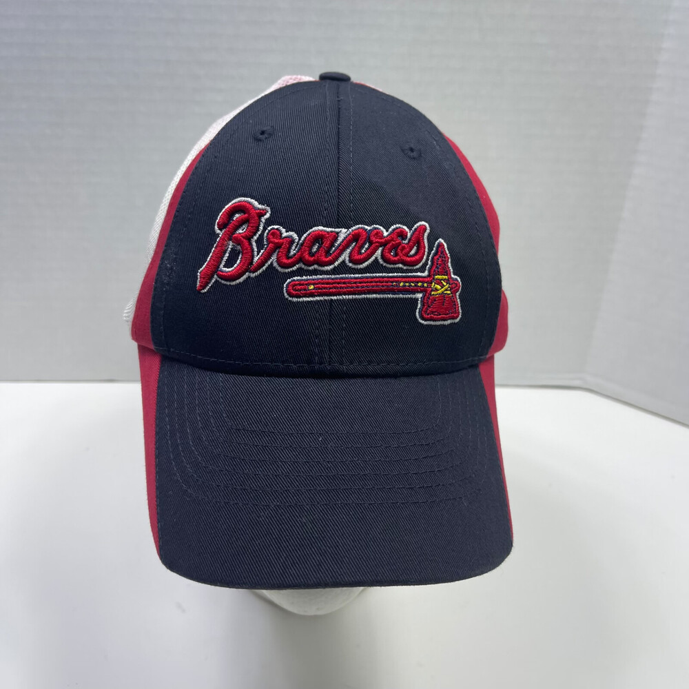 Atlanta Braves Nike Dri-Fit Hat Cap Meshback Fitted Large MLB Baseball Swoosh